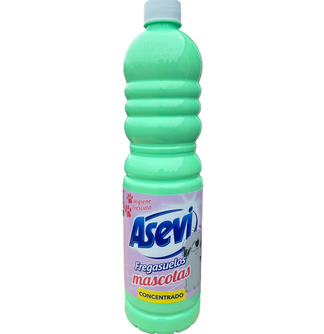Asevi Floor Cleaner Concentrated - 1L - Green Pet Friendly