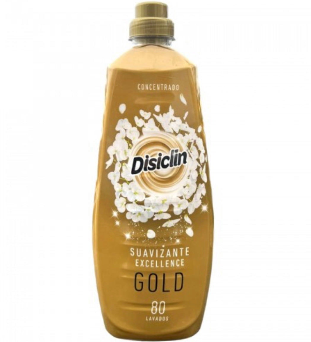 Disiclin Super Concentrated 80 Wash Fabric Softener Premium - Gold - scentaholic.uk