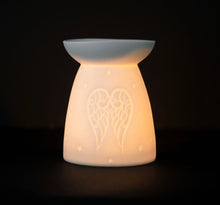 Load image into Gallery viewer, WHITE CERAMIC ANGEL WINGS  BURNER
