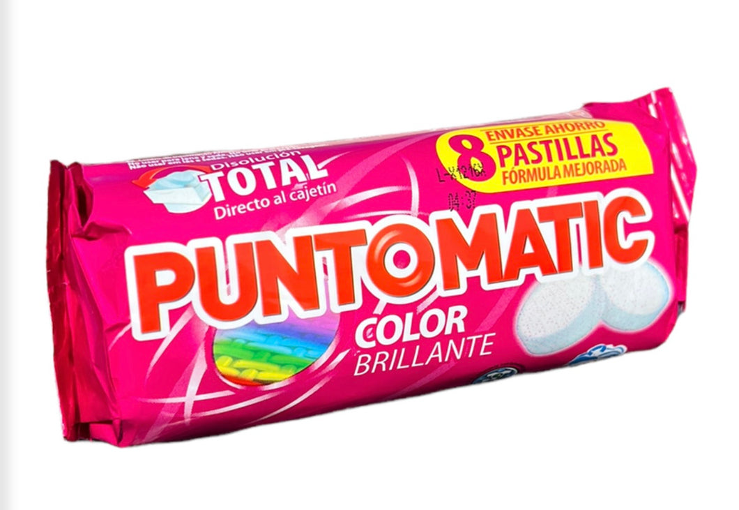 Puntomatic Detergent Tablets for Colours - scentaholic.uk