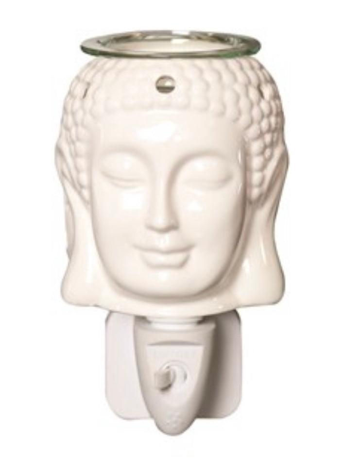 Wax Melt Burner Plug In - Ceramic Buddha - scentaholic.uk