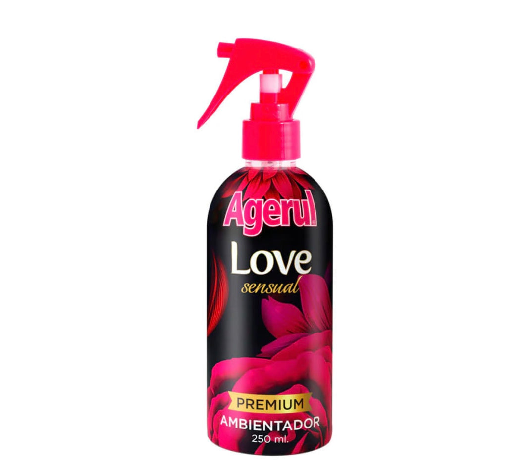Agerul Premium Air & Fabric Spray 250ml - Love - scentaholic.uk