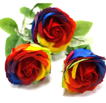 Load image into Gallery viewer, Luxury Single Rose - Rainbow (click and collect ONLY) - scentaholic.uk
