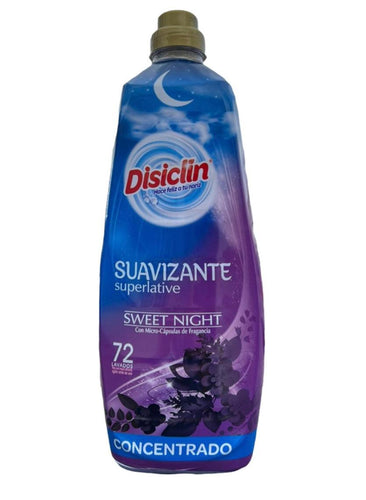 Disiclin Super Concentrated 72 Wash Fabric Softener - Sweet Night - scentaholic.uk