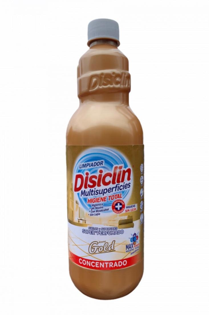 Disiclin Concentrated Floor & Multisurface Cleaner 1 Litre - Gold - scentaholic.uk