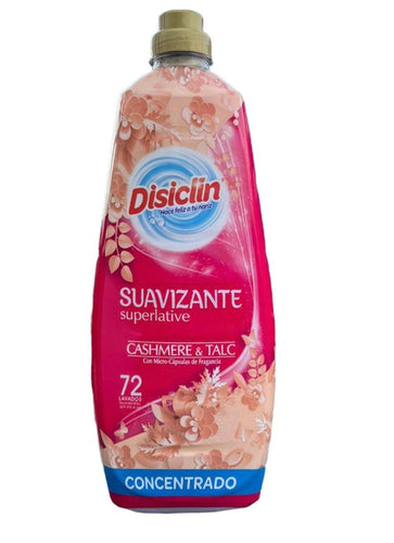 Disiclin Super Concentrated 72 Wash Fabric Softener - Cashmere & Talc - scentaholic.uk